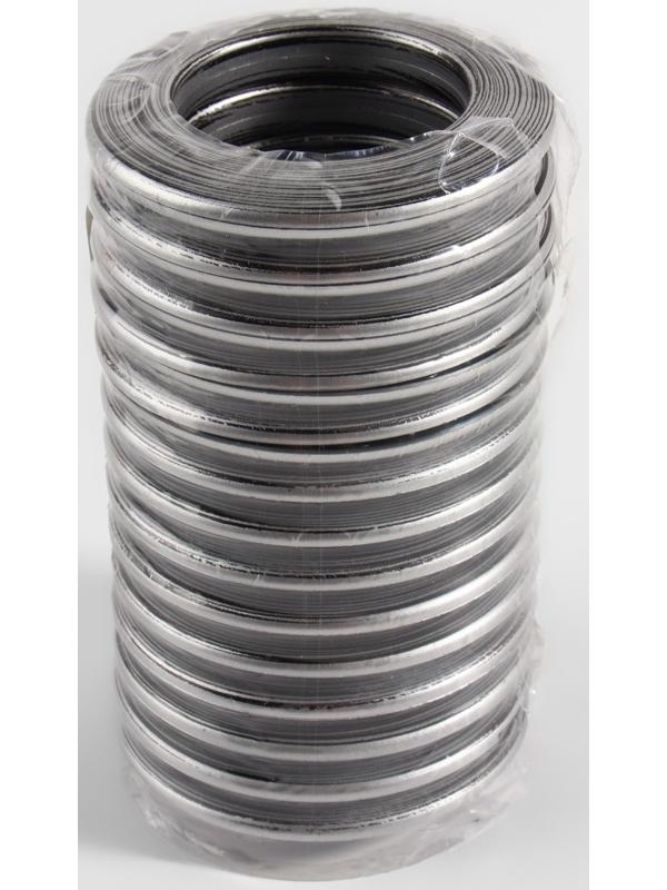 Люверсы для штор, d = 3,5 см, 10 шт, цвет серебряный