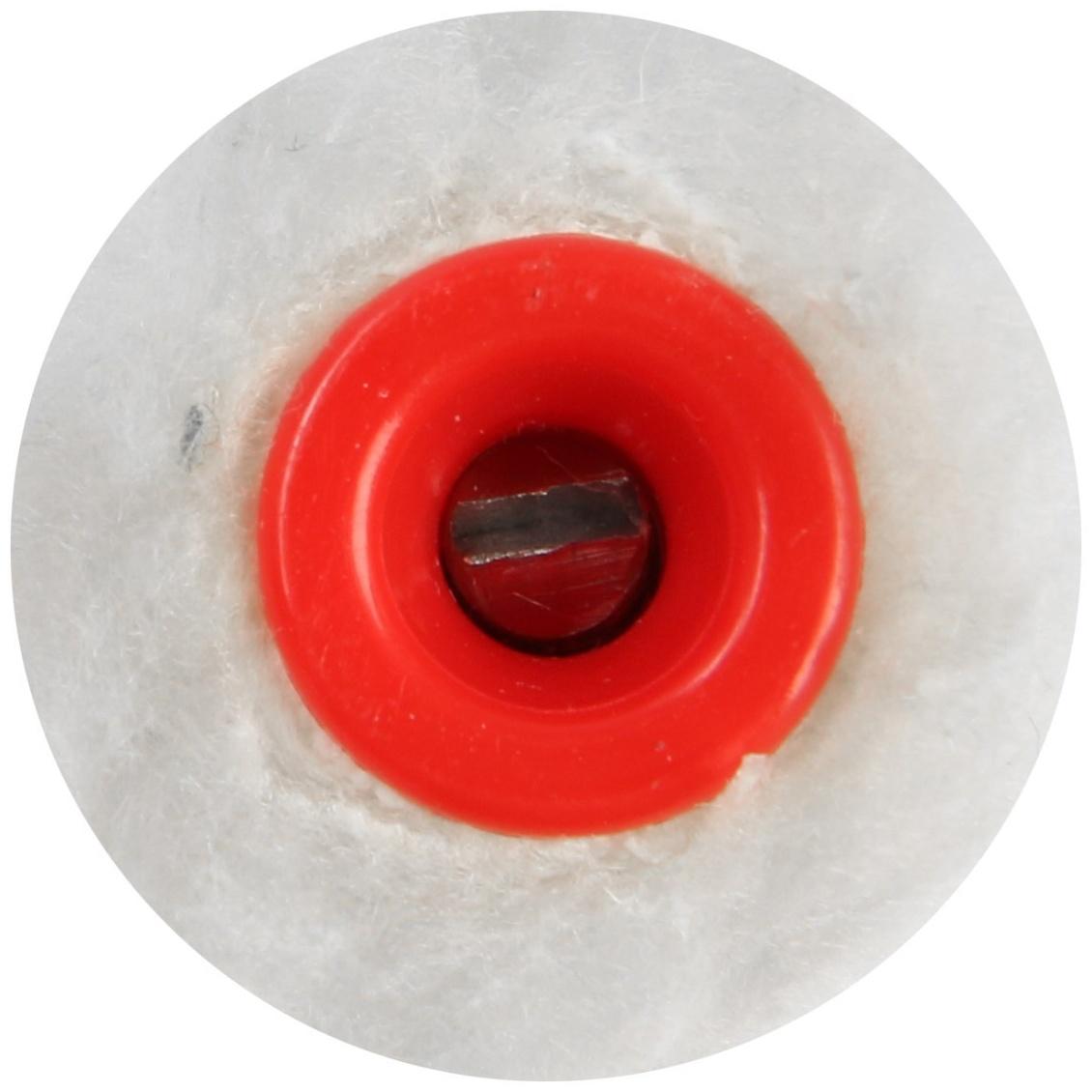 Мини-валик ЛОМ, натуральный мех, 150 мм, рукоятка d=6 мм, D=16 мм, ворс 16 мм