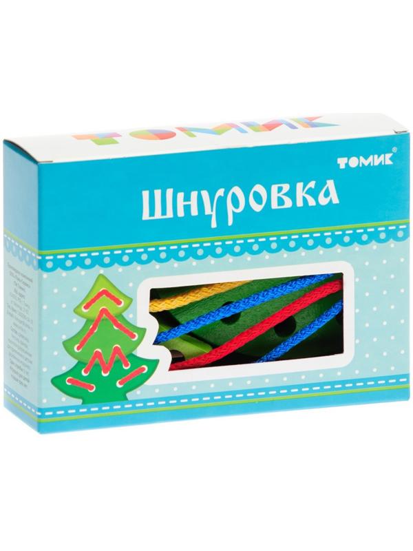 Шнуровка «Ёлочка нарядная», 6 деталей