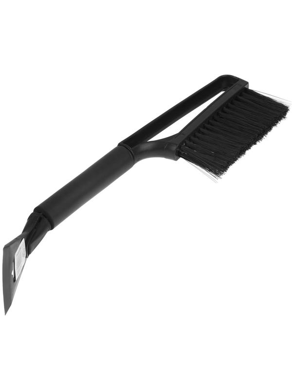 Щетка сметка, со скребком, Torso MG-011 автомобильная, мягкая ручка, 48 см, МИКС