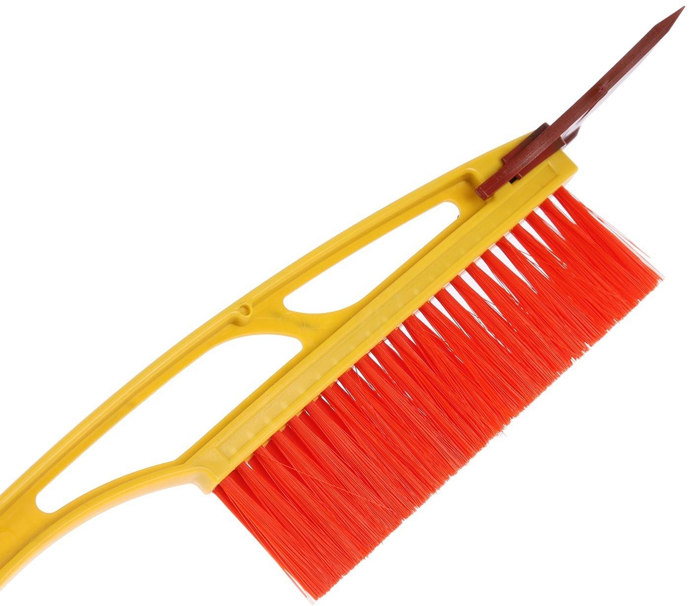 Щетка сметка, со скребком, MG-007, 50 см