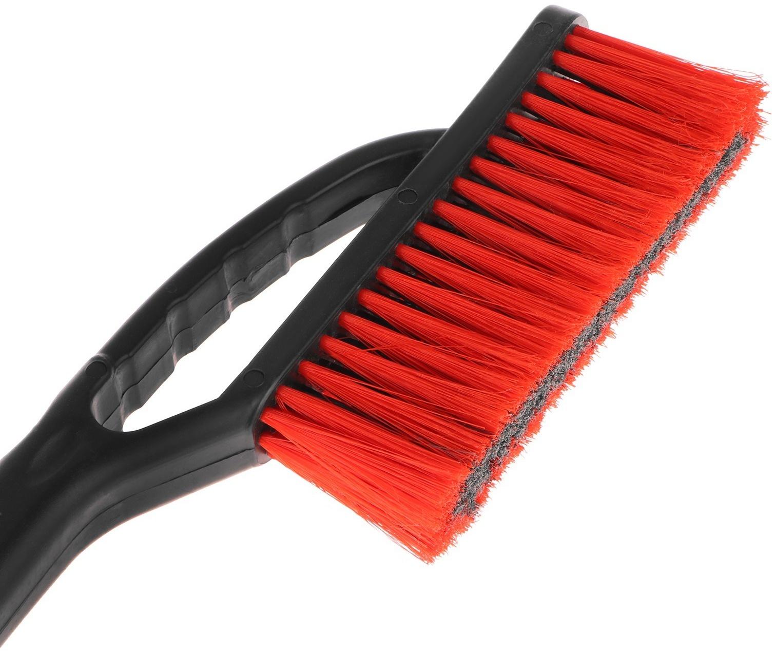 Щетка сметка, со скребком, Torso MG-008, мягкая ручка, 61 см