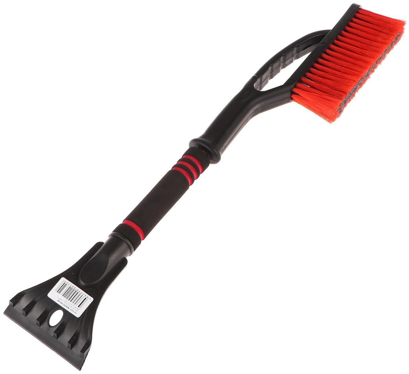 Щетка сметка, со скребком, Torso MG-008, мягкая ручка, 61 см