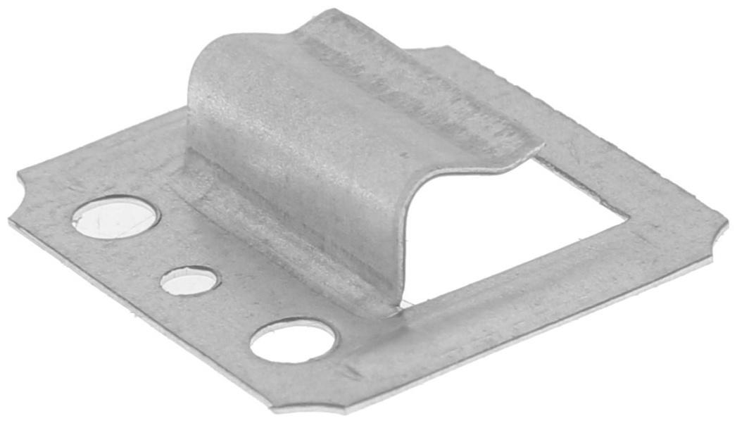 Кляймер ТУНДРА, №4, оцинкованный, с гвоздями, 100 шт