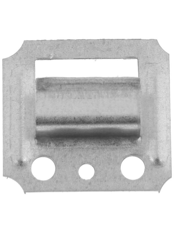 Кляймер ТУНДРА, №4, оцинкованный, с гвоздями, 100 шт