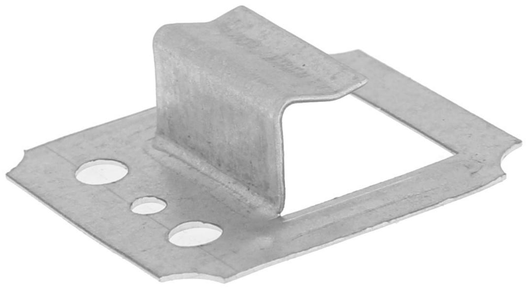 Кляймер ТУНДРА, №6, оцинкованный, с гвоздями, 80 шт