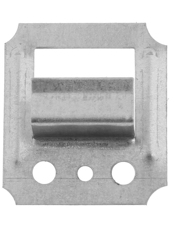 Кляймер ТУНДРА, №6, оцинкованный, с гвоздями, 80 шт