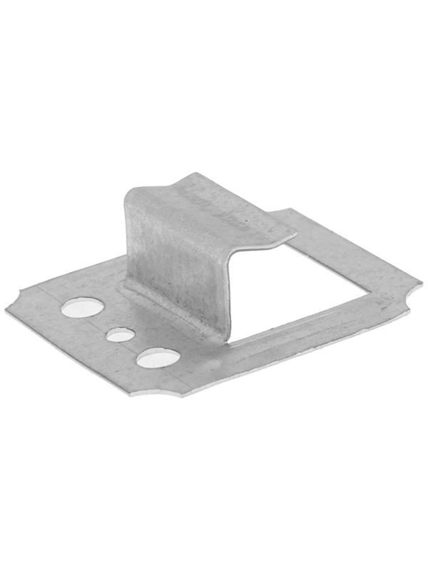 Кляймер ТУНДРА, №6, оцинкованный, с гвоздями, 80 шт