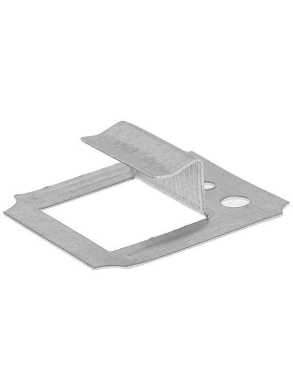 Кляймер ТУНДРА, №6, оцинкованный, с гвоздями, 80 шт