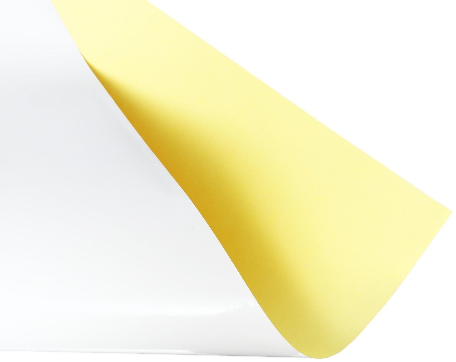 Бумага самоклеющаяся, формат A2, 100 листов, глянцевая, белая