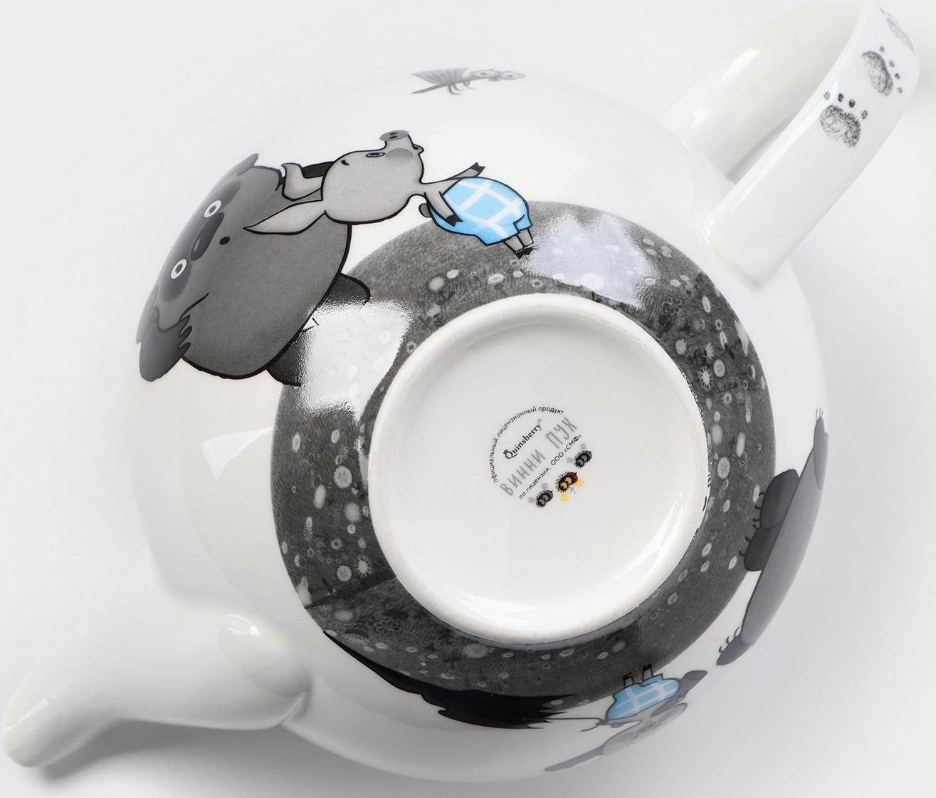 Чайник «Винни Пух», 1200 мл, фарфор