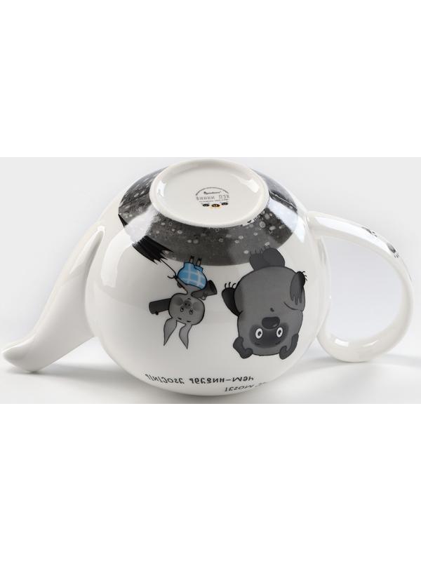 Чайник «Винни Пух», 1200 мл, фарфор