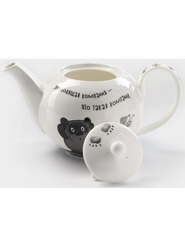 Чайник «Винни Пух», 1200 мл, фарфор