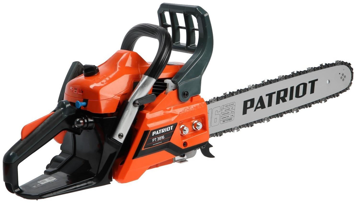 Бензопила PATRIOT PT 3816, 400 мм, 16