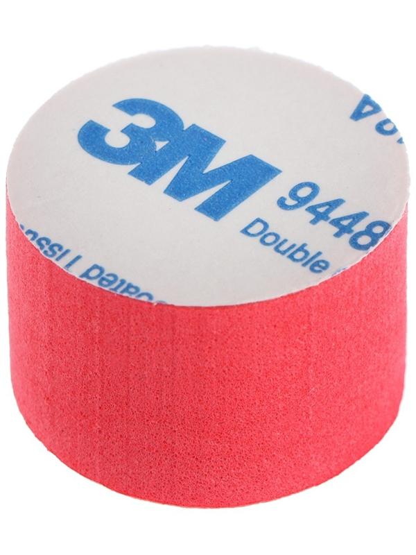 Накладка противоударная, d 2.5 см, красный, набор 6 штук