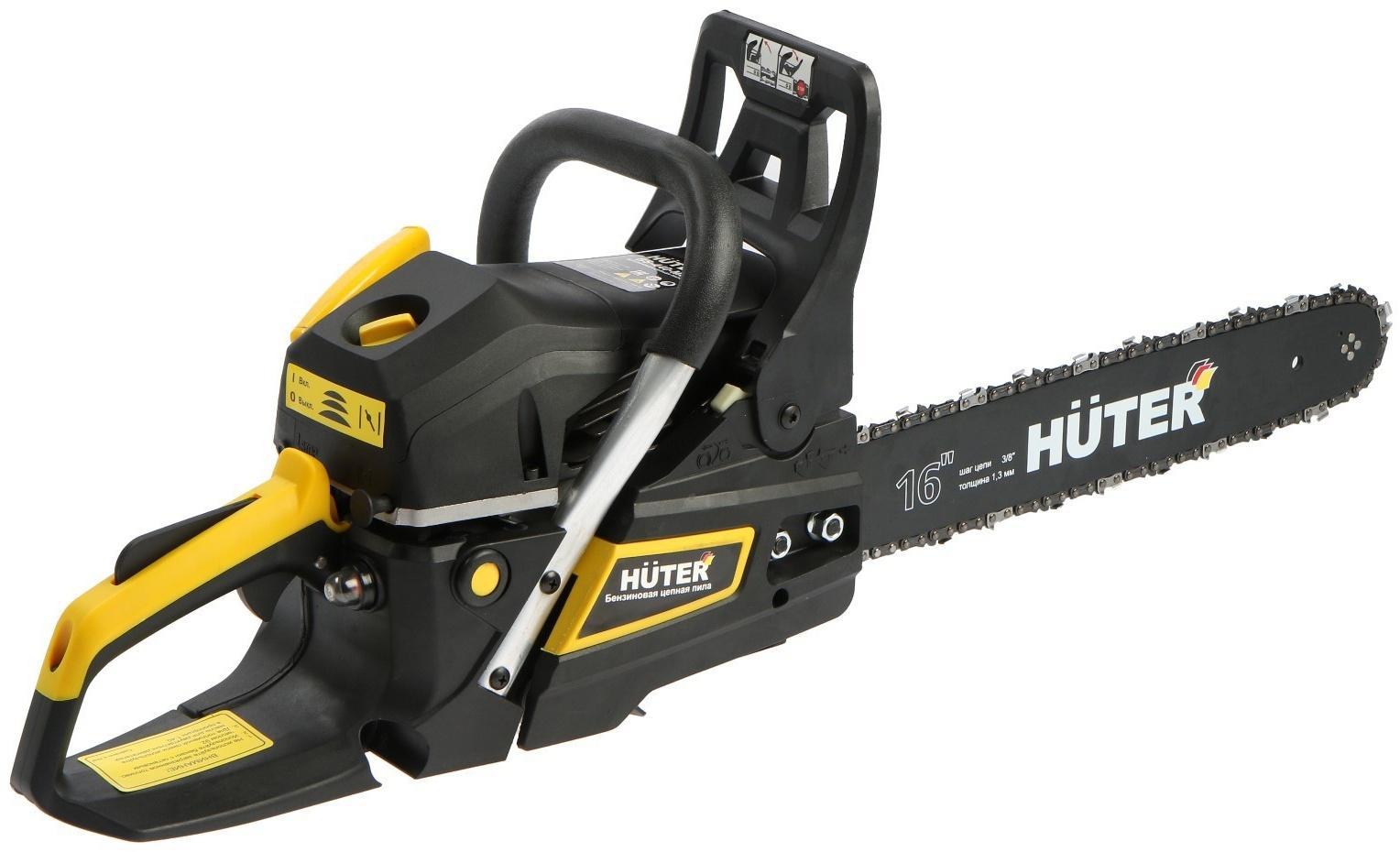 Бензопила Huter BS-440-MD, 2Т, 2.3 кВт, 3.1 л.с., 16