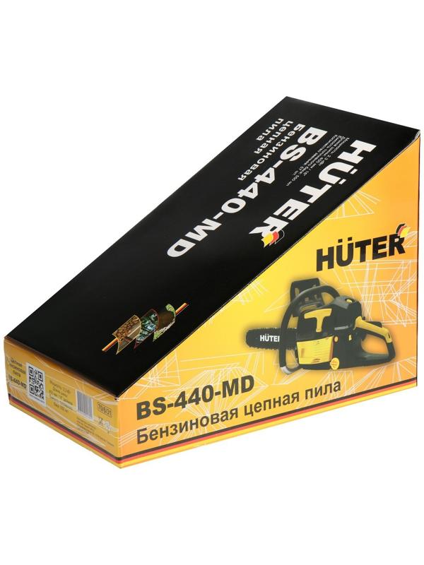 Бензопила Huter BS-440-MD, 2Т, 2.3 кВт, 3.1 л.с., 16