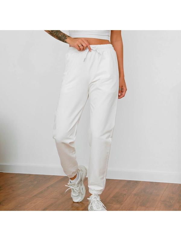 Брюки женские, цвет белый, размер 52