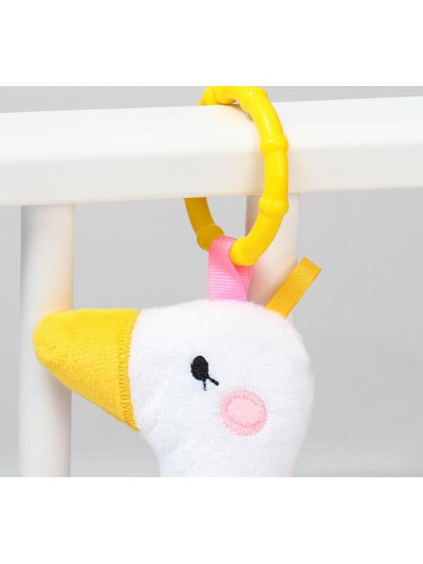 Подвеска мягконабивная «Хрустящий Гусь», с прорезывателем