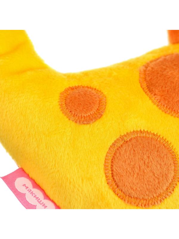 Подвеска мягконабивная «Хрустящий Жираф», с прорезывателем