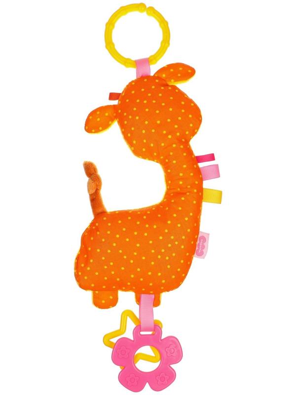 Подвеска мягконабивная «Хрустящий Жираф», с прорезывателем