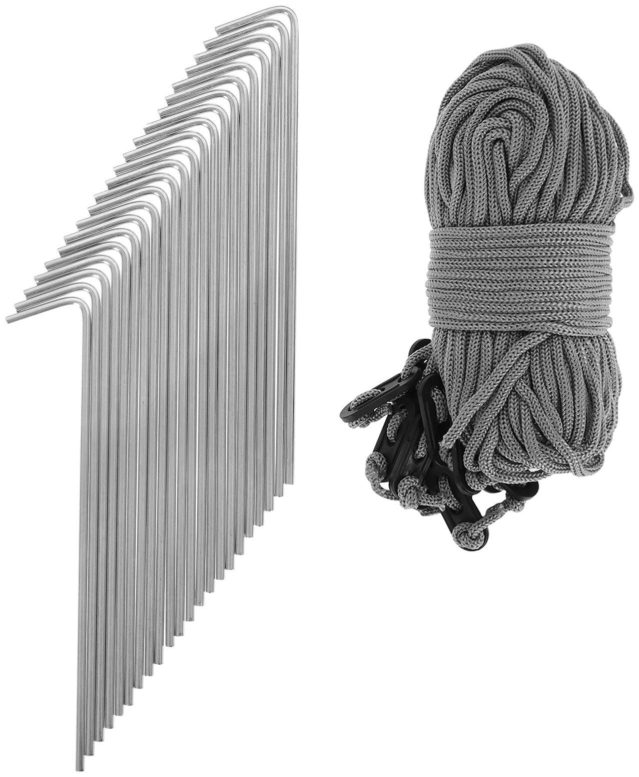 Палатка кемпинговая Maclay FAMILY TUNNEL 3, р. 180+200х210х170 см, 3-местная