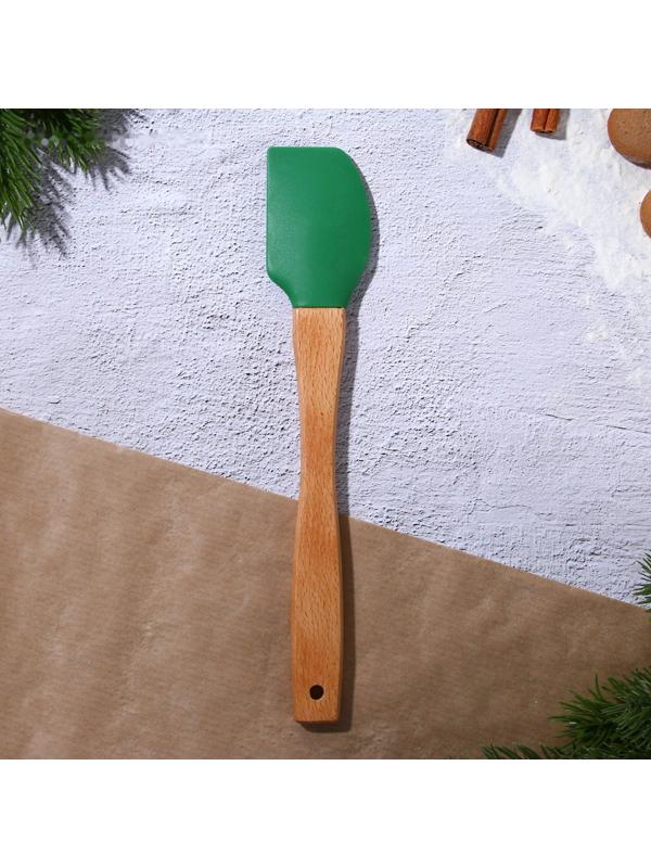 Лопатка силиконовая «Лошадка», 23.3 х 4.3 см