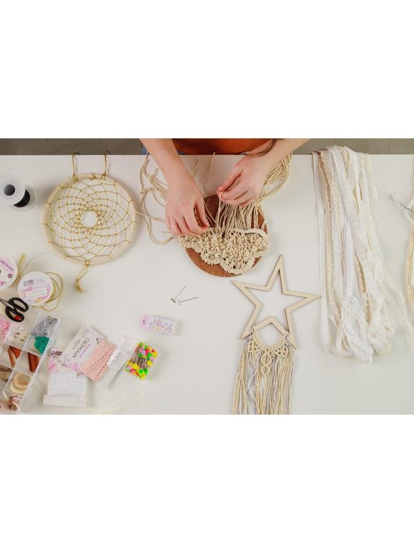 Основа для макраме «Звезда», 20 × 20 × 0,4 см