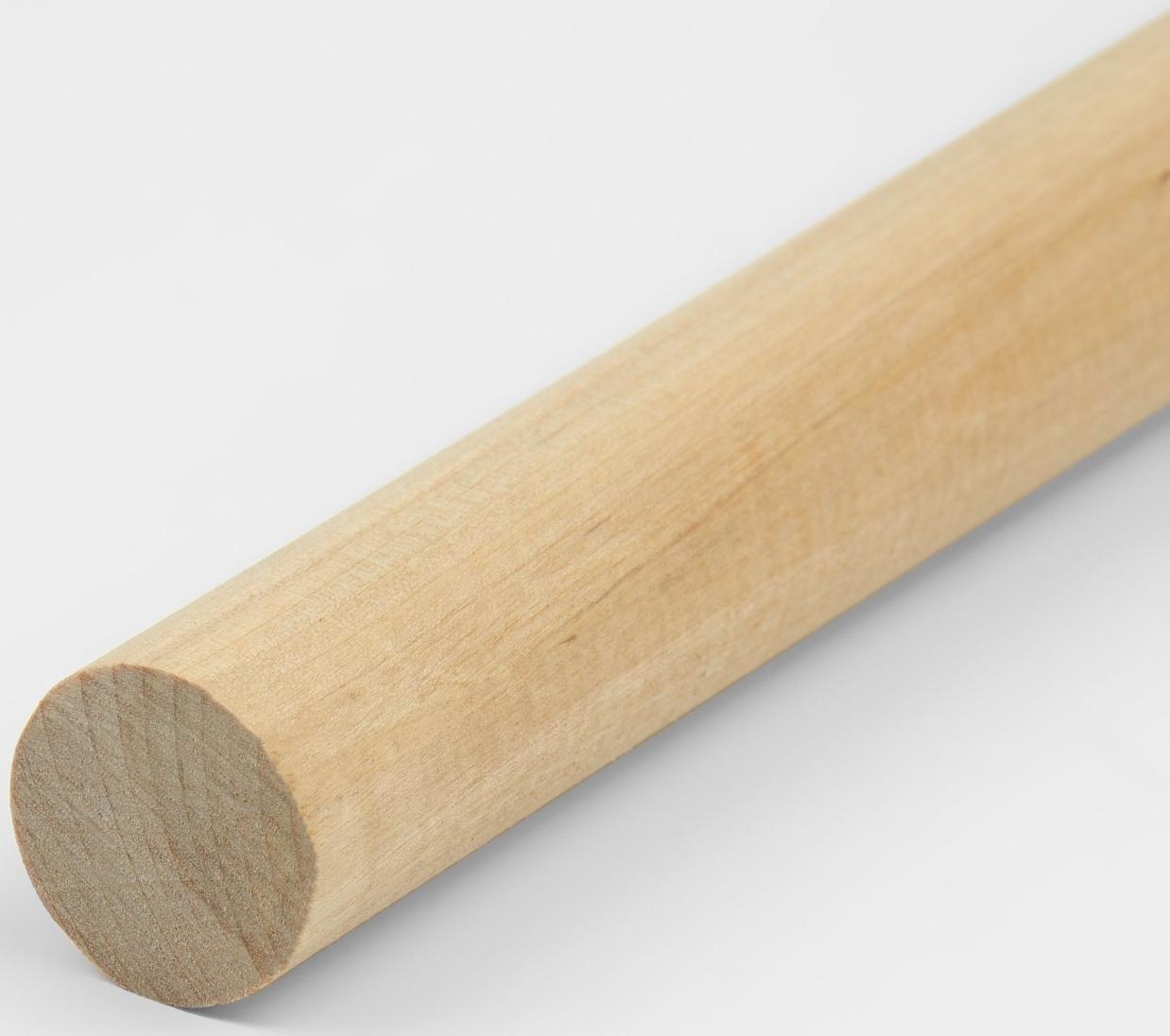 Палка-основа для макраме деревянная, без покрытия, d = 2,2 × 40 см