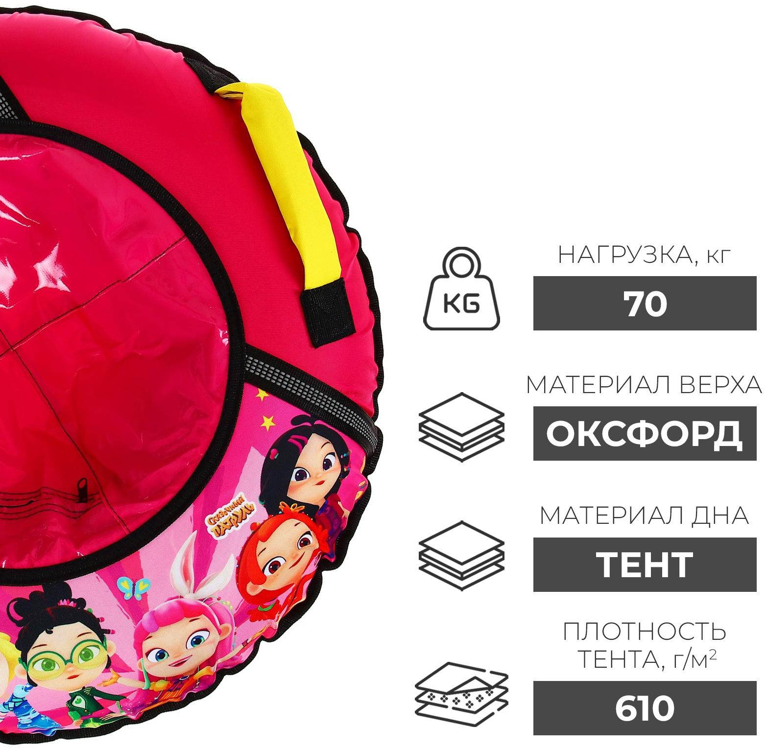 Тюбинг-ватрушка «Сказочный патруль», ТБ1-70, диаметр чехла 75 см