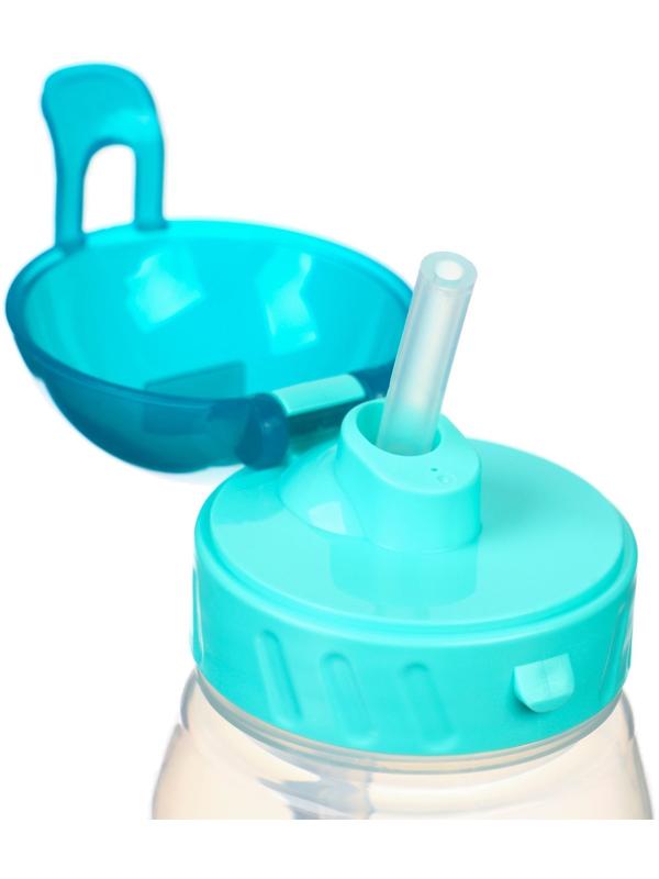 Поильник с трубочкой MEPSI, 400мл, 12+ мес., цвет МИКС