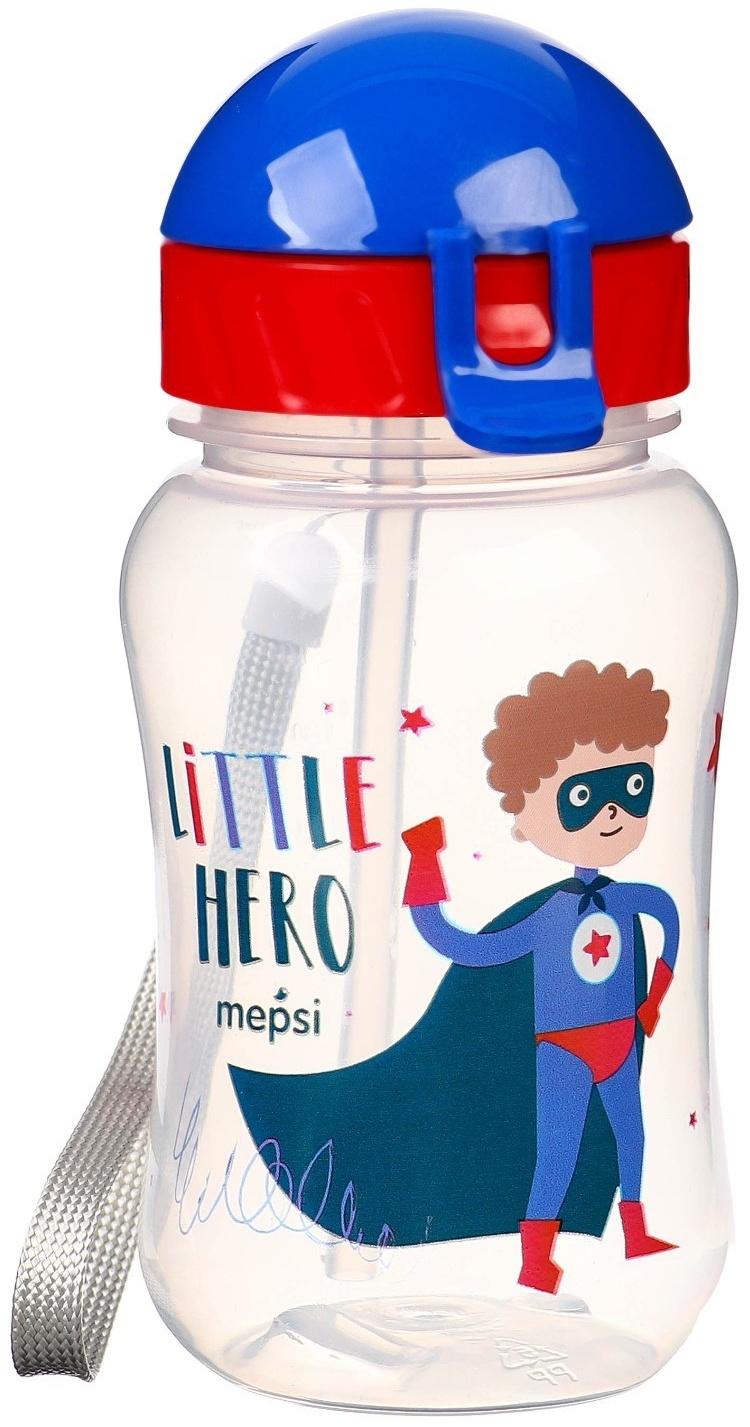 Поильник с трубочкой MEPSI, 270 мл, 9+ мес., цвет МИКС