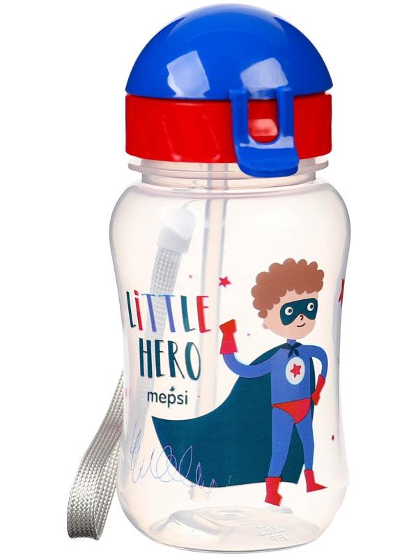 Поильник с трубочкой MEPSI, 270 мл, 9+ мес., цвет МИКС