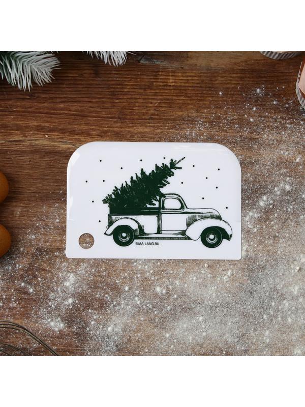 Набор кондитерских шпателей «Рождество» 11.5×8 см, 11.2×6.5 см, 10×7 см, 3 шт