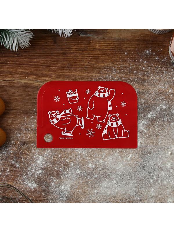 Набор кондитерских шпателей «Всё сбудется», 11.5×8 см, 11.2×6.5 см, 10×7 см, 3 шт