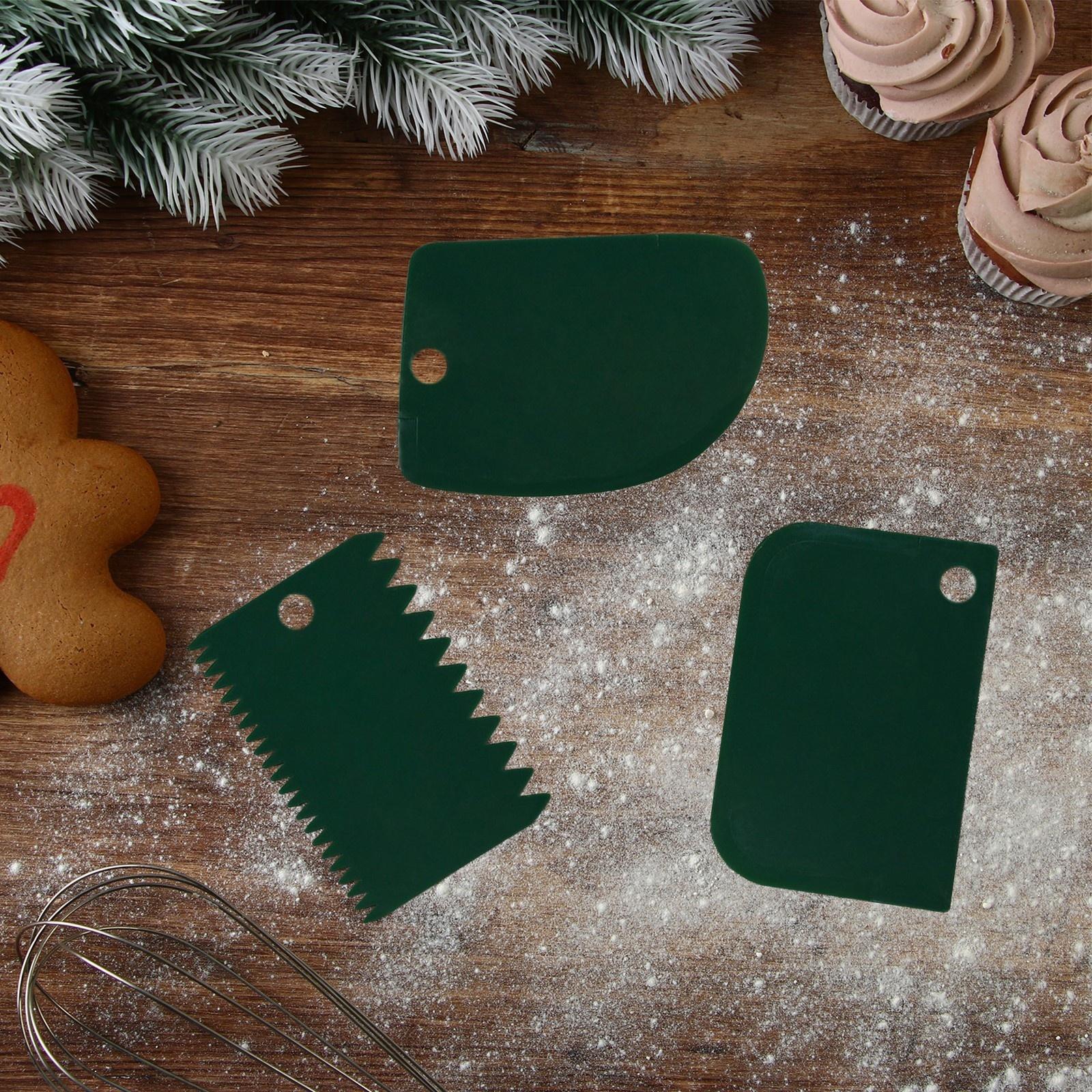 Набор кондитерских шпателей «Чудеса случаются», 11.5×8 см, 11.2×6.5 см, 10×7 см, 3 шт