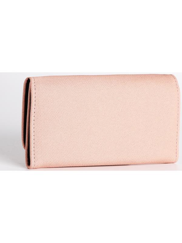 Кошелёк на кнопке, цвет пудровый