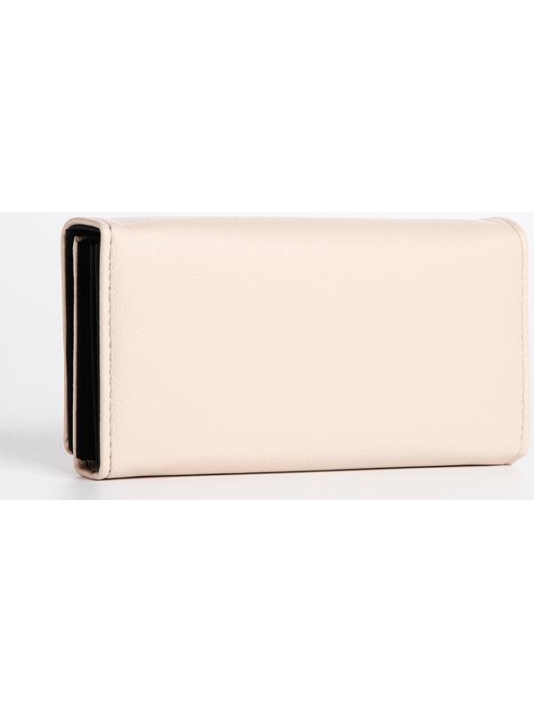 Кошелёк на магните, цвет бежевый