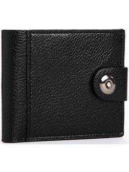 Портмоне мужское на магните, отдел для купюр, для карт, для монет, цвет чёрный