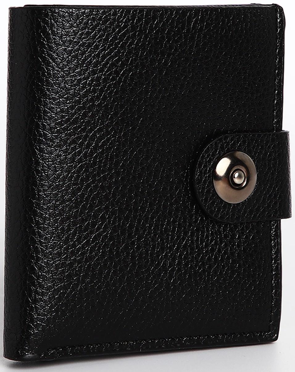 Портмоне на магните, цвет чёрный