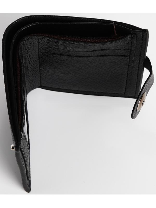 Портмоне на магните, цвет чёрный