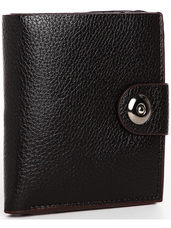 Портмоне на магните, цвет коричневый