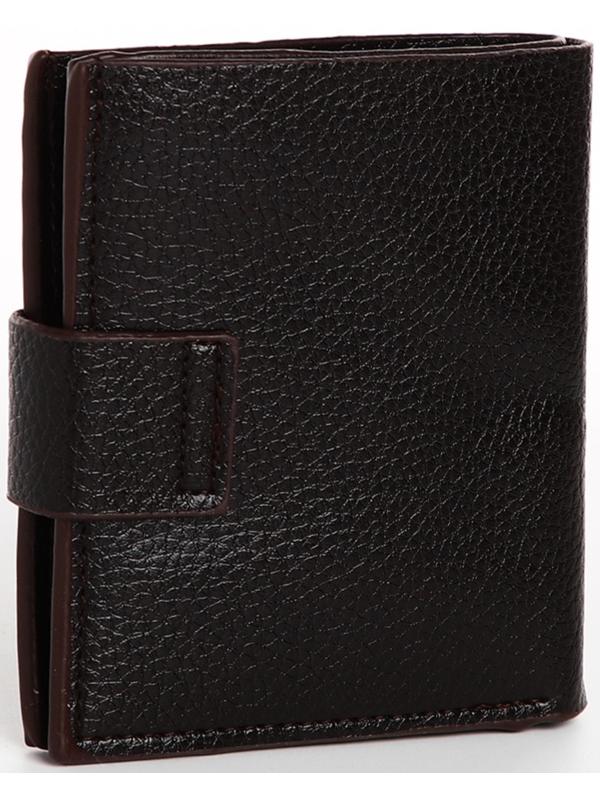 Портмоне на магните, цвет коричневый