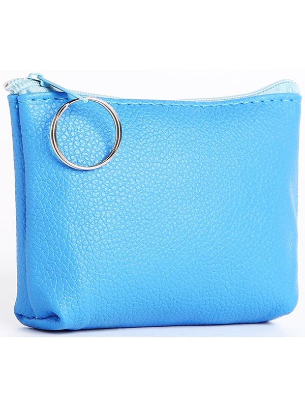 Кошелёк на молнии, цвет МИКС