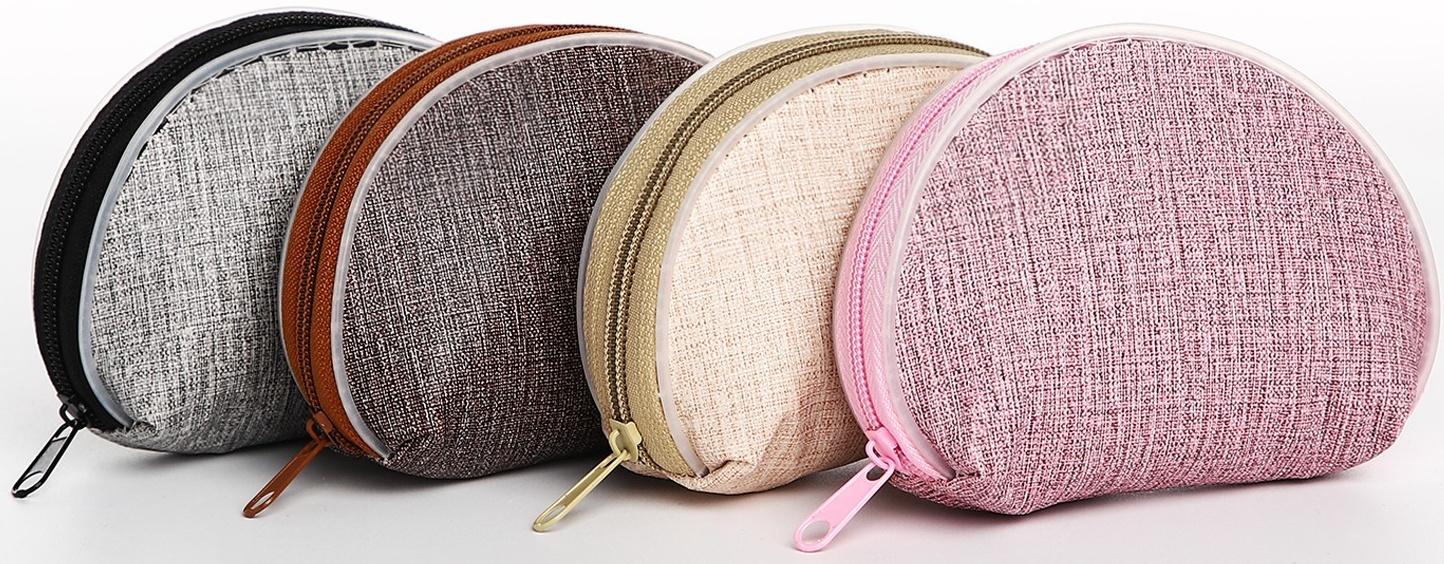 Кошелёк на молнии, цвет МИКС