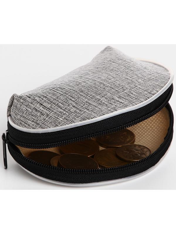 Кошелёк на молнии, цвет МИКС