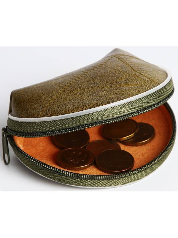 Кошелёк на молнии, цвет МИКС