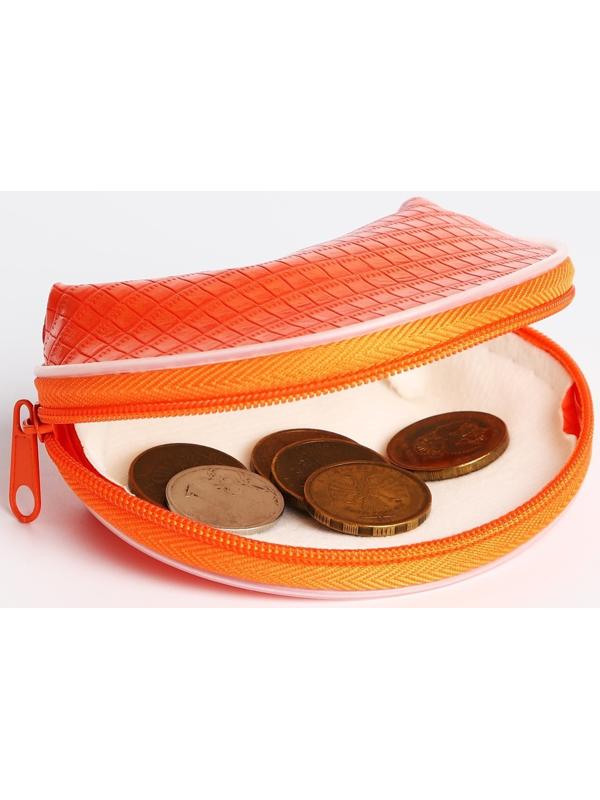 Кошелёк на молнии, цвет МИКС