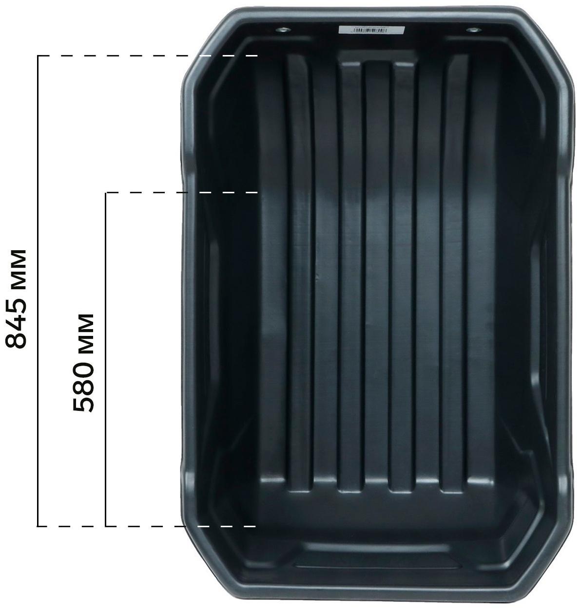 Сани YUGANA Bulldog, 900 х 600 х 295 мм