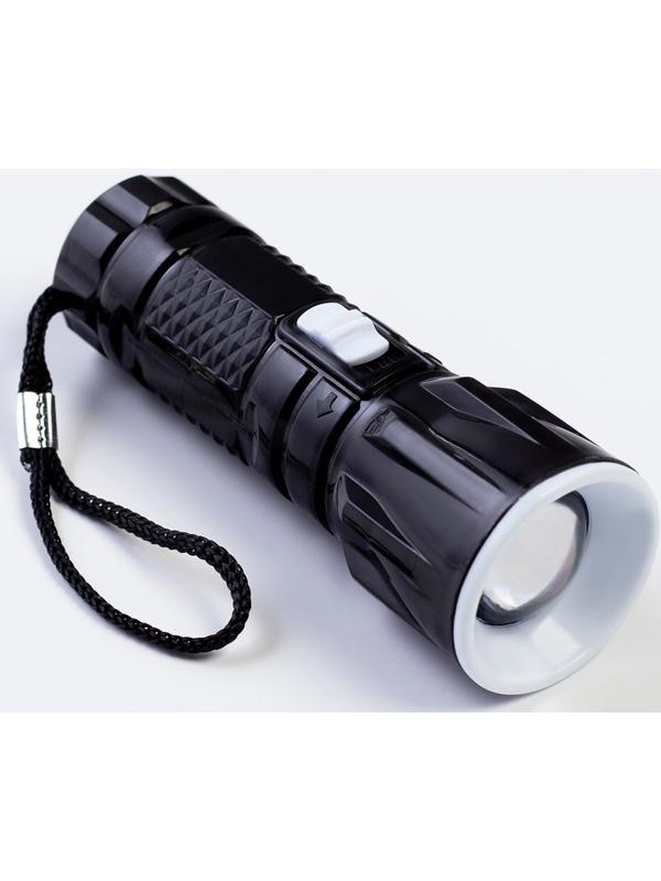 Фонарь ручной, AG10, черный